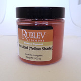 Rublev Colours Dry Pigments 100g - S1 Mars Red (Yellow Shade)