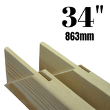 Canvas stretcher bars lying flat, showing smooth, polished kiln-dried pine. Perfect for professional artists, offering long-lasting support for canvases of any size. Canvas stretcher bars lying flat, showing smooth, polished kiln-dried pine. Perfect for professional artists, offering long-lasting support for canvases of any size.