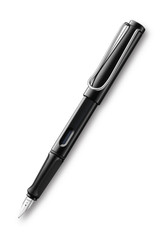 LAMY SAFARI FOUNTAIN PEN [clr:GLOSS BLACK thn:medium]