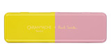 Caran d’Ache 849 Paul Smith Chartreuse/Rose ballpoint presented in branded gift box.