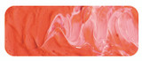 Thick impasto texture swatch of Matisse Structure Acrylic Matisse Orange DPP