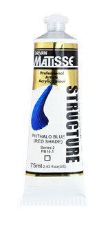 Matisse Structure Acrylic Paint 75ml Tube – Heavy Body Artist Acrylic Packaging Close-Up