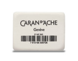Caran d’Ache small flat eraser 149.360 phthalate free rectangular pencil and graphite eraser for school and office.