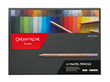 Caran d’Ache Pastel Pencil Set 788.340 closed case with official branding, showcasing professional quality packaging