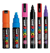 Uni Posca Pens Fine - Black