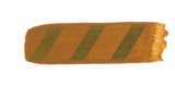 Golden High Flow Acrylics Raw Sienna real colour swatch showing a semi-opaque muted yellow earth tone acrylic paint
