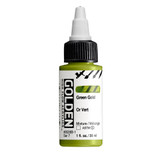 Golden High Flow Acrylics Green Gold 30ml front label