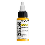 Golden High Flow Acrylics 30ml vibrant yellow acrylic bottle
