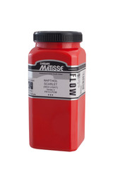 Matisse Flow Acrylic 500ml Tub – Professional Artist Fluid Acrylic Paint Packaging