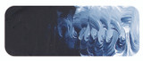 Smooth paint stroke created with Matisse Flow Acrylic – ideal for fine detail and glazing techniques