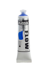 Matisse Flow Acrylic 75ml tube – low‑viscosity premium artist paint packaging Matisse Flow Acrylic 75ml - Cobalt Blue