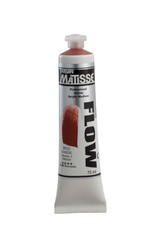 Front view of Matisse Flow Acrylic Paint 75ml tube – professional artist-grade fluid acrylic packaging