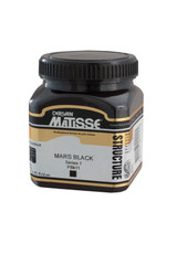 250ml tub of Matisse Structure Acrylic Paint in Mars Black Series 1
