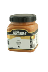 250ml jar of Matisse Structure Acrylic Raw Sienna paint