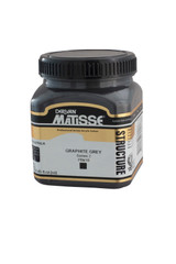 Matisse Structure Acrylic 250 ml Graphite Grey paint jar with labeled packaging