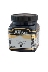 Matisse Structure Acrylic 250 ml Midnight Blue paint jar with branded label