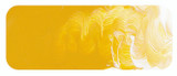 Gradient of Yellow Oxide paint showing tonal range and texture consistency