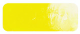 Thick impasto stroke of Matisse Cadmium Yellow Light acrylic showing vibrant color and texture