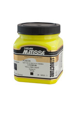 Matisse Structure Acrylic Paint 250ml Cadmium Yellow Light in plastic jar