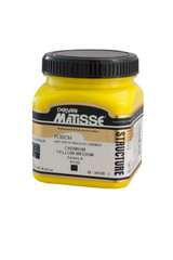 250ml Matisse Structure Acrylic Paint jar in Cadmium Yellow Medium