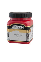 250ml jar of Matisse Structure Acrylic Paint in Primary Red