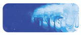 Gradient of Cobalt Blue showing tonal transitions and thick impasto texture
