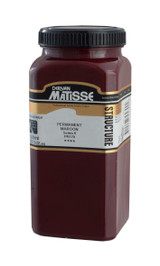 Matisse Structure Acrylic 500 ml Permanent Maroon product bottle