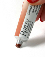 Rublev Artist Watercolours Crimson Ochre 15ml squeezed from tube onto white paper