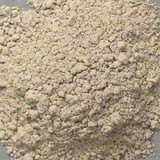 Top view of Vicenza Earth pigment powder PW19 – Rublev Colours natural Italian kaolin clay, warm tan buff