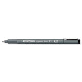 Staedtler Fineliner Pigment Liner - 0.3mm Black