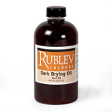 Rublev Oil Medium Dark Drying Oil (Black Oil) - 8 fl oz