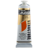 Matisse Structure Acrylic 75ml Tube – High Quality Heavy-Bodied Artist Paint for Texture & Colour Cadmium Orange Deep S4