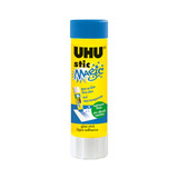 UHU Blue Magic Glue Stick 21g blue glue stick that dries clear
