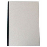 Pasteboard Cover Sketchbook 100gsm 144pgs - A4/8.3" x 11.7" - Black