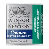 Winsor & Newton Cotman Watercolour Half Pan - Viridian Hue