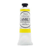 Gamblin Artist Oil Paint Tube Colour Hansa Yellow Light AG 37ml