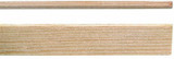 Right angled pine strip 4.0mm x 4.0 mm x 1 metre long for architectural model making and scale construction