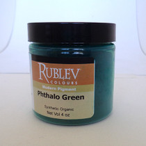 Rublev Colours Dry Pigments 100g - S3 Phthalo Green