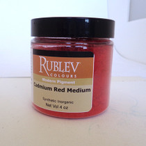 Rublev Colours Dry Pigments 100g - S8 Cadmium Red Medium