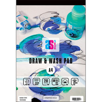 ART SPECTRUM DRAW AND WASH PAD A3 125GSM SMOOTH 30 SHEETS