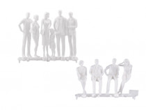 Krea Modellismo 1:100 Scale Architectural Model People – 25 Figures, Made In Italy