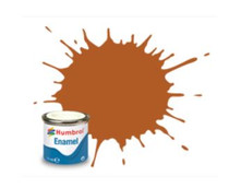 HUMBROL ENAMEL PAINT TINLETS 14ML FIRE BRONZE METAL 55