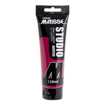 Professional Matisse Studio Acrylic paint 120ml tubes in bold colours