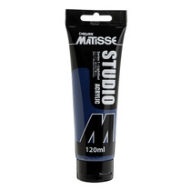 Premium Matisse Studio Acrylic paint tubes 120ml with bright colours