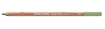 Caran d’Ache Pastel Pencil 788.212 Chromium Oxide Green showing its earthy green tip and hexagonal Swiss-crafted body