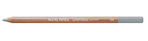 Caran d’Ache Pastel Pencil Light Grey 788.003 shown with its light grey barrel and soft tone tip