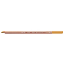 Caran d’Ache Pastel Pencil Ochre 788.035 with warm ochre pigment core and hexagonal barrel