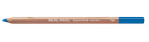 Caran d’Ache Pastel Pencil Phthalocyanine Blue 788.162 with deep blue pigment core in hexagonal wooden barrel