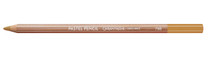 Caran d’Ache Pastel Pencil Raw Sienna 788.036 with earthy sienna core in hexagonal barrel