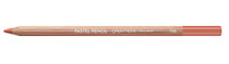 Caran d’Ache Violet Pink pastel pencil 788.583 with hexagonal barrel on clean white background